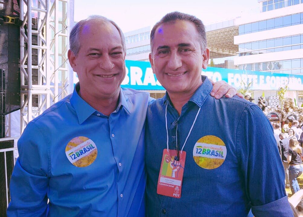 Waldez declara apoio à candidatura de Ciro Gomes