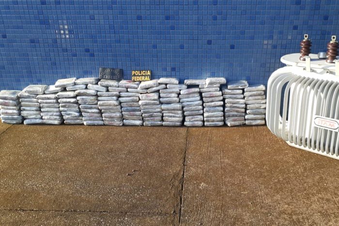 PF apreende 125 quilos de drogas no Porto do Grego, em Santana