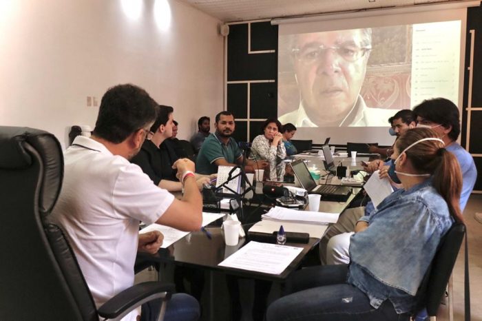 Prefeitos apresentam medidas de enfrentamento à pandemia ao ministro Paulo Guedes em videoconferência