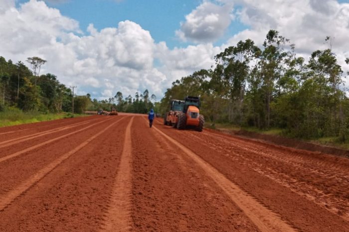 Plano Rodoviário Estadual: Frente de trabalho inicia terraplenagem em novo trecho da AP-070; investimentos já somam R$ 156 milhões