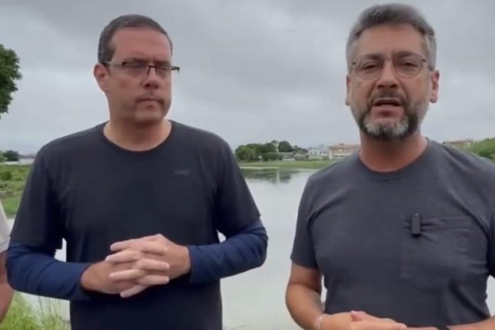 Clécio e Furlan anunciam ações conjuntas para enfrentar fortes chuvas em Macapá