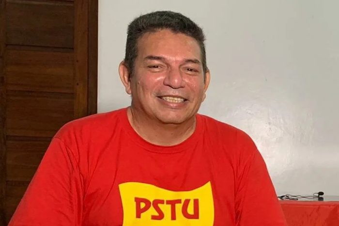 PSTU Amapá lança pré-candidatura de Gianfranco para Prefeitura de Macapá