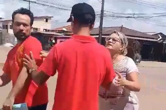 Candidato a prefeito é agredido ao pedir voto em Macapá