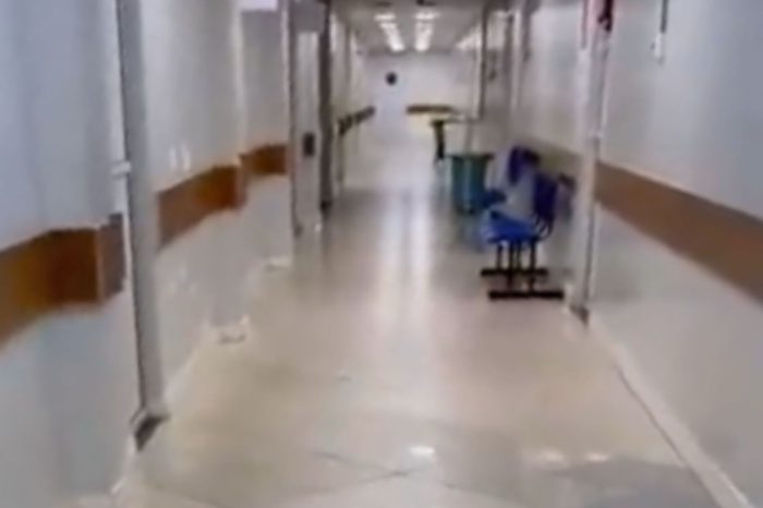 Hospital de Emergências tem corredores vazios no final do ano